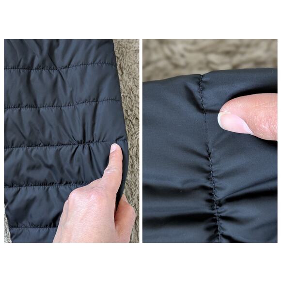 Carhartt Puffer Jacket Women L Black Rain Defender Relaxed Fit Workwear 0J2208-W - Picture 10 of 10